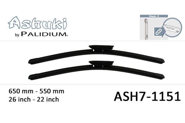 Wischblatt vorne Ashuki ASH7-1151 von Ashuki