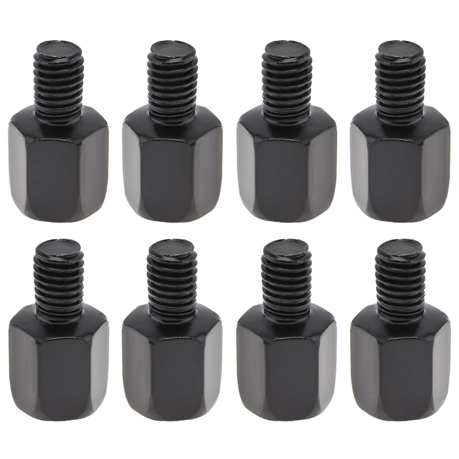 8 Stück Spiegeladapter Motorroller Motorrad Spiegel Adapter Rechtsgewinde Motorrad Spiegel Adapter Linksgewinde Rechtsgewinde für Moped Roller Rechts und Linksgewinde je 4 Stk (M10 to M8) von Ashuxxn