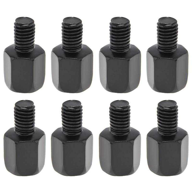 8 Stück Spiegeladapter Motorroller Motorrad Spiegel Adapter Rechtsgewinde Motorrad Spiegel Adapter Linksgewinde Rechtsgewinde für Moped Roller Rechts und Linksgewinde je 4 Stk (M10 to M8) von Ashuxxn