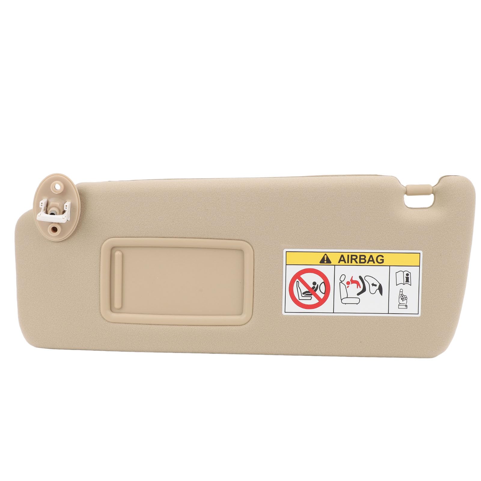 Ersatz-Sonnenblende für Land Cruiser Prado 2010–2023, Linkslenker, Beige Auto-Sonnenblende, Einfach zu Installierende Seitliche Sonnenblende, Sonnenschutz, Praktisch (Links) von Asixxsix