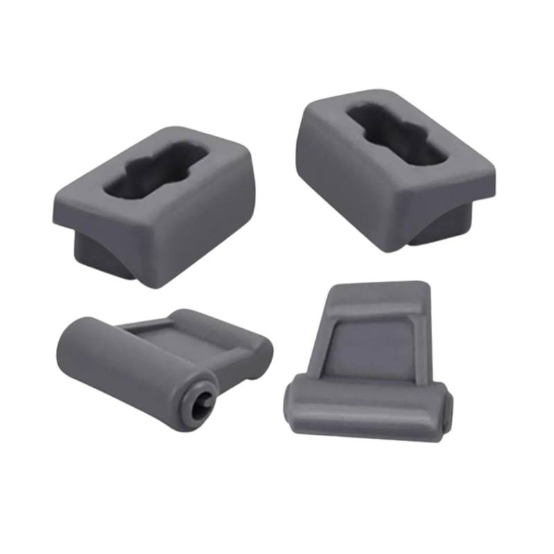 AsrMyjcx 2X 1078110141 Sun Visor Clips Armaturen Ersetzen Sie Teile robuste professionelle, die für 380 SLC kompatibel ist, Grau von AsrMyjcx