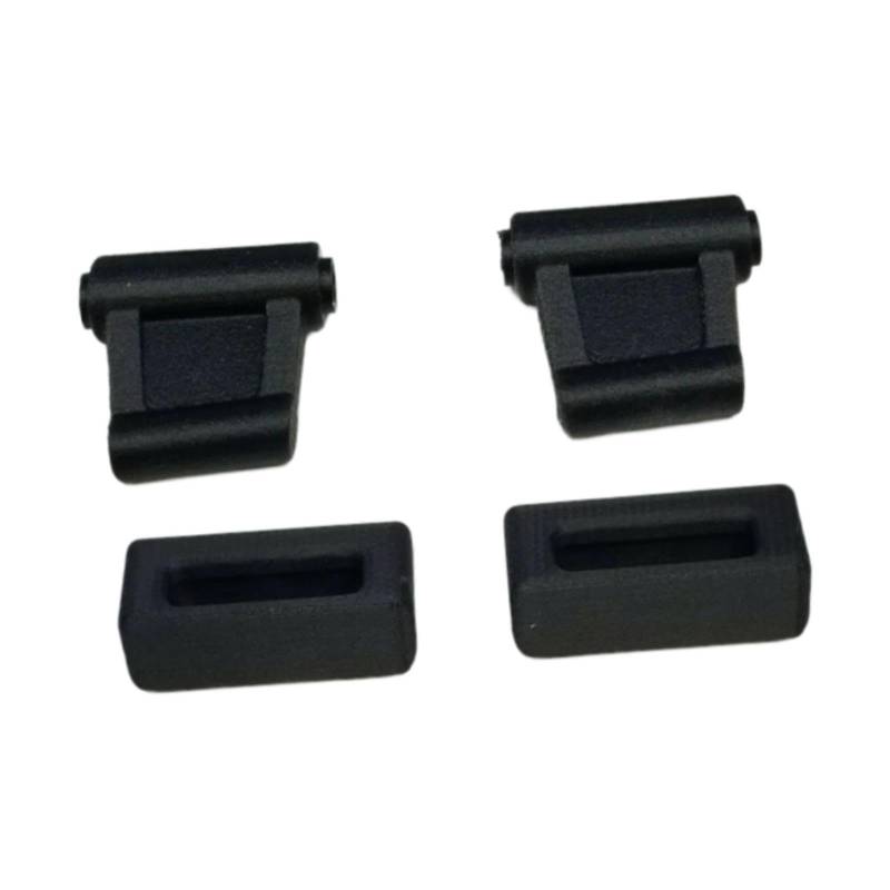 AsrMyjcx 2X 1078110141 Sun Visor Clips Armaturen Ersetzen Sie Teile robuste professionelle, die für 380 SLC kompatibel ist, Schwarz von AsrMyjcx