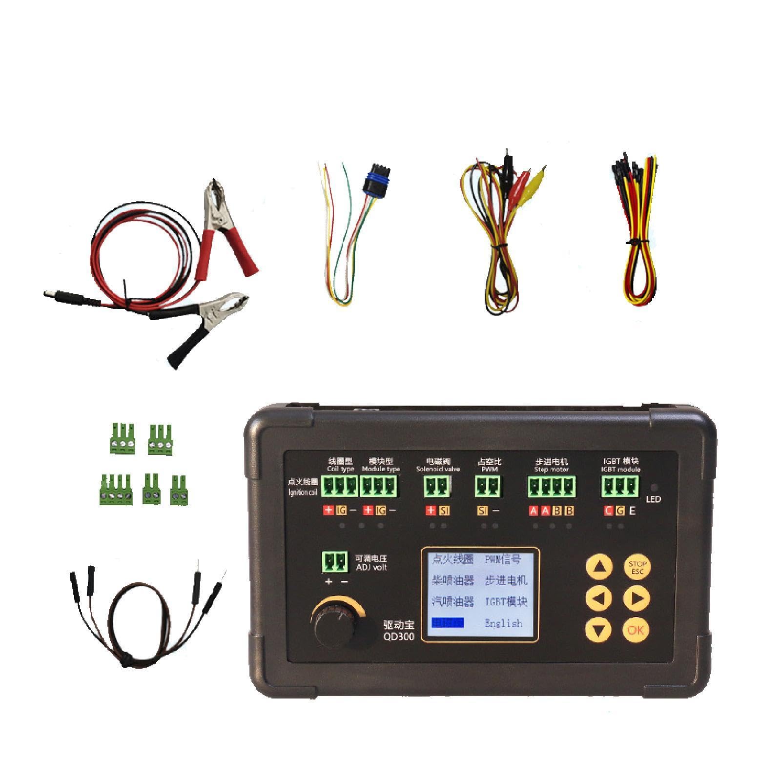 AsrMyjcx Aktuator-Fehlertester, Autospule, Zündung, Leerlauf, Schrittmotor, Hochleistungs-Magnetventiltester für Magnetventile von AsrMyjcx