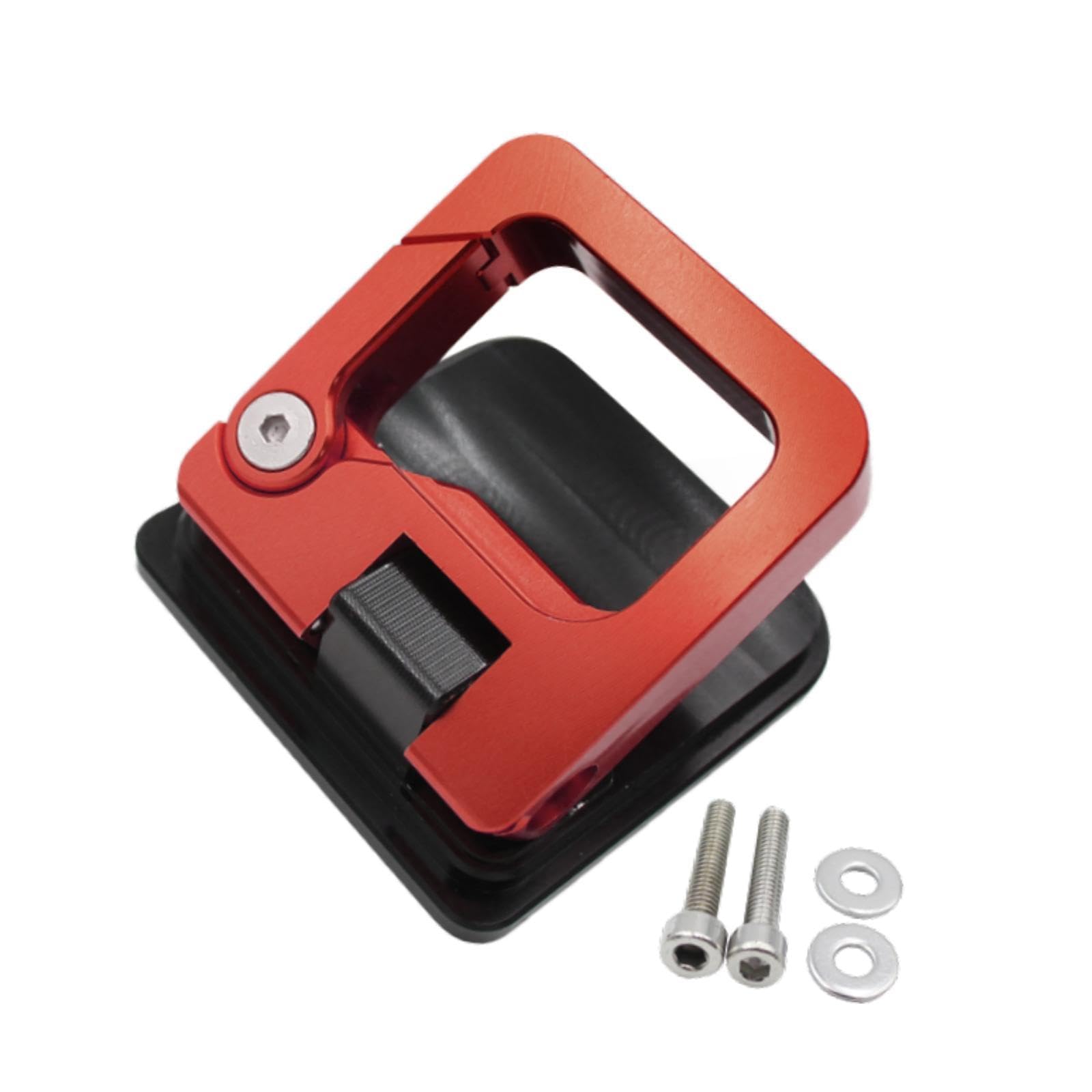 AsrMyjcx Motorradhaken Helm Hanger Support Hardware Gepäckbeutelhalter Scooter-Haken für GTS 300 2023-2025, Rot von AsrMyjcx