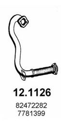 Abgasrohr vorne Asso 12.1126 von Asso