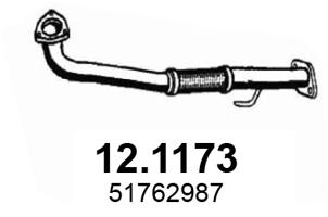 Abgasrohr vorne Asso 12.1173 von Asso