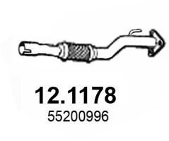 Abgasrohr vorne Asso 12.1178 von Asso