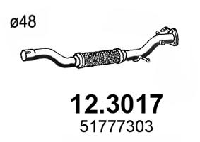 Abgasrohr vorne Asso 12.3017 von Asso