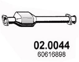 Katalysator vorne Asso 02.0044 von Asso