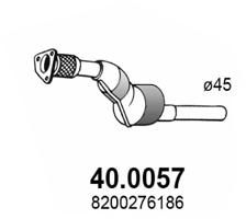 Katalysator vorne Asso 40.0057 von Asso