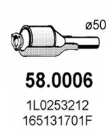 Katalysator vorne Asso 58.0006 von Asso