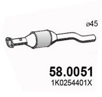 Katalysator vorne Asso 58.0051 von Asso