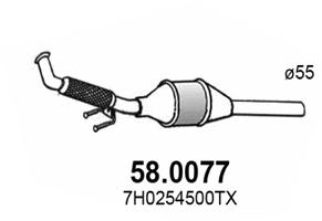 Katalysator vorne Asso 58.0077 von Asso