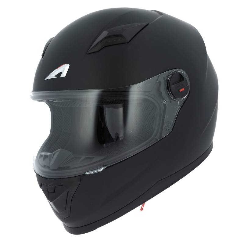 Astone Helmets - Casque intégral GT2 Monocolor - Casque idéal milieu urbain - Casque intégral en polycarbonate - Matt black XS von Astone Helmets