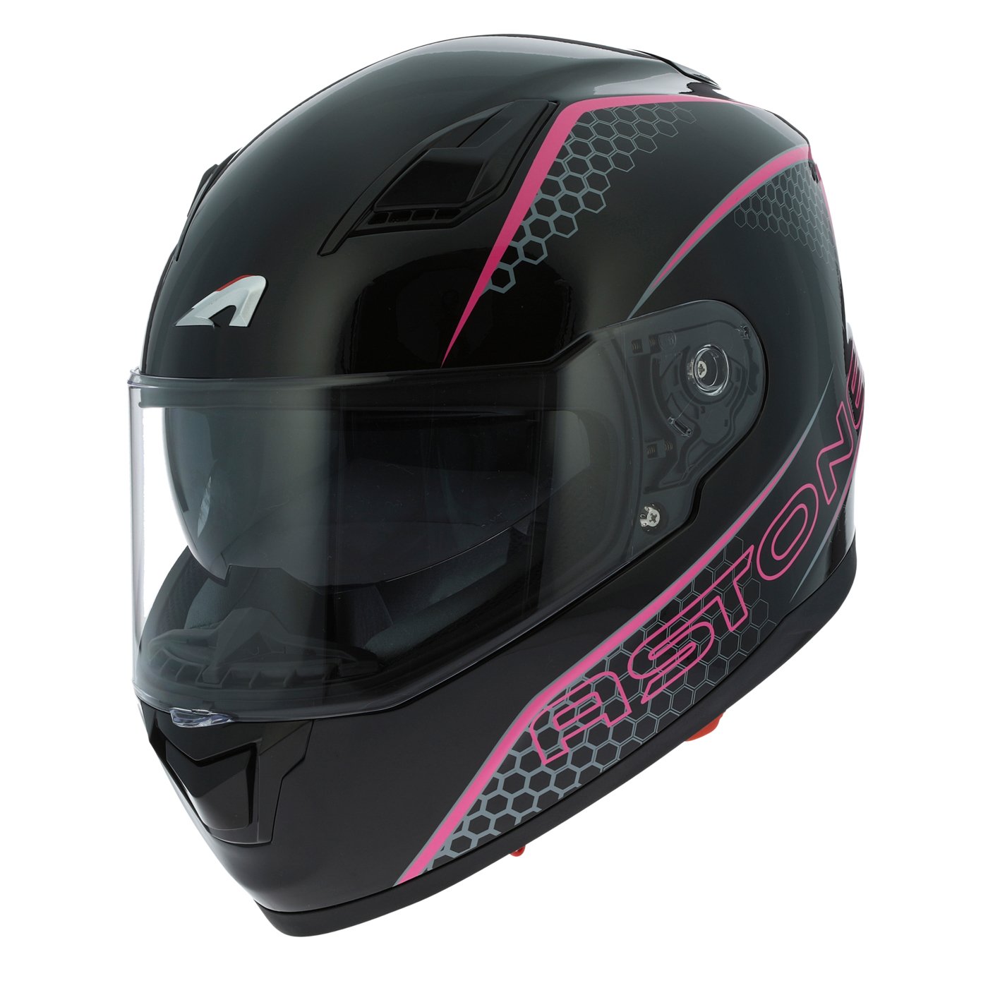 Astone Helmets GT900 Integralhelm, Rosa, Größe S von Astone Helmets