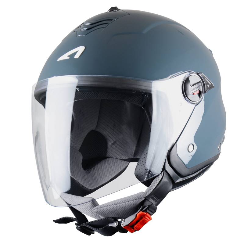 Astone Helmets Jethelm Mini Jet, Dunkelgrau, S von Astone Helmets