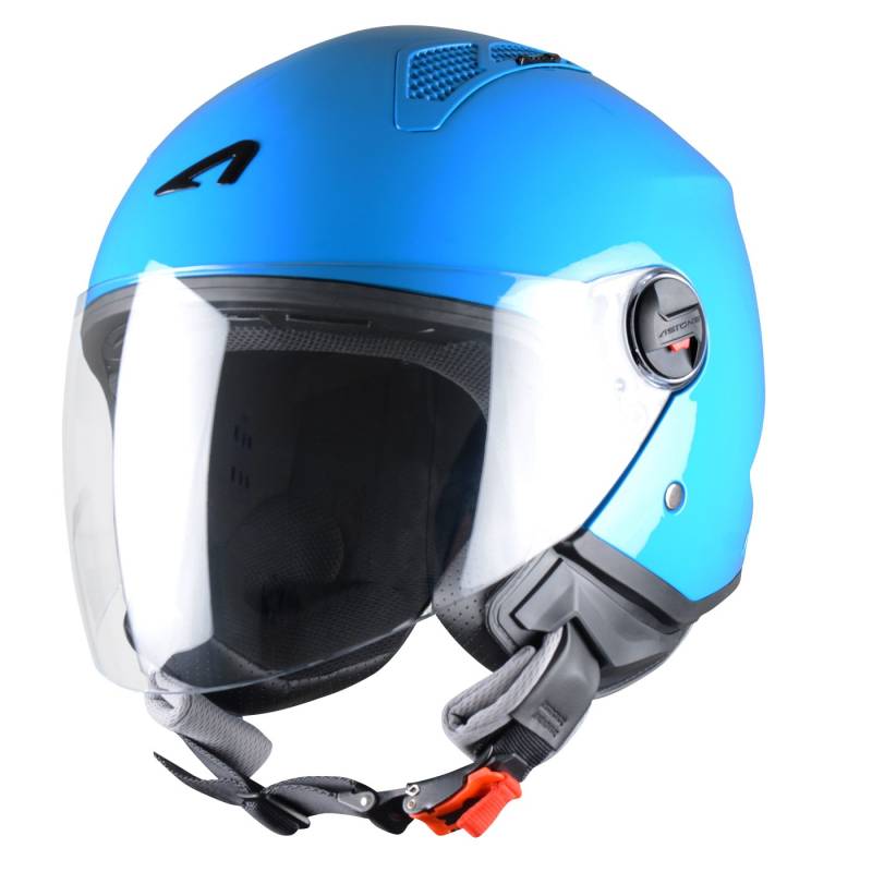 Astone Helmets Mini Jethelm, Curacao Blau, XS von Astone Helmets