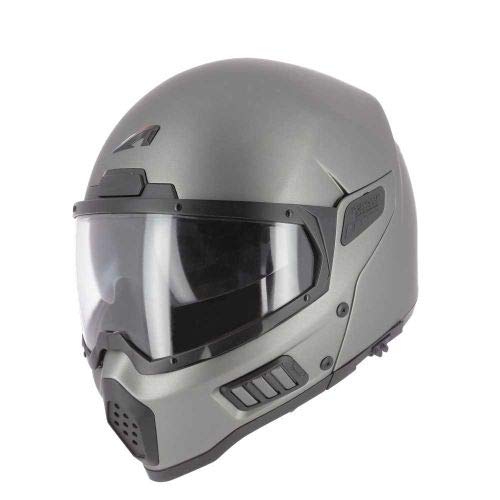 Astone Helmets Spectrum Integralhelm Integralhelm Motorradhelm Motorradhelm Fiberglas Matt Gun Metal L von Astone Helmets