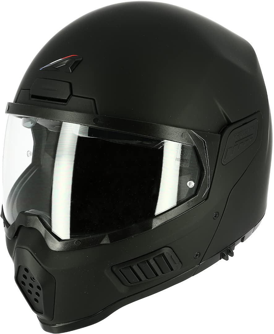 Astone Helmets - Spectrum - Motorradhelm schwarz mat, M von Astone Helmets