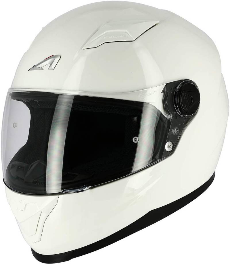 Astone Helmets gt2 m-whm Motorradhelm GT Gloss, schwarz matt, Größe M von Astone Helmets