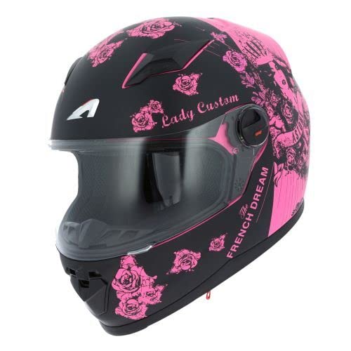 Astone Helmets gt2kg-ladyc-bpxl Motorradhelm GT Kid Lady, Pink, Größe XL von Astone Helmets