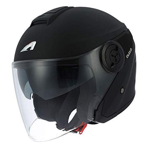 Jethelm Astone DJ102 schwarz matt Größe L von Astone Helmets