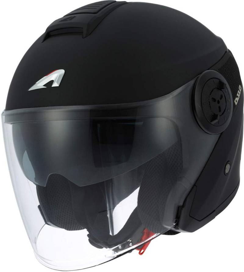 ASTONE DJ10 Jethelm schwarz matt Gr. von Astone Helmets