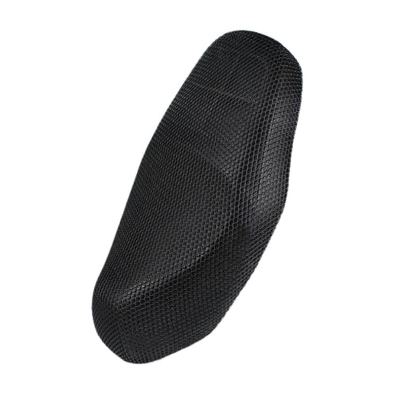 Atmungsaktiver Motorrad-Sitzbezug,Asudaro Motorrad Kissen Mesh Sitzbezug Sitzabdeckung Universal Anti-Slip 3D Motorrad Sitzbankbezug Sitzbank Sitzkissen Mesh Protector Pad für Roller, Moped,3XL von Asudaro