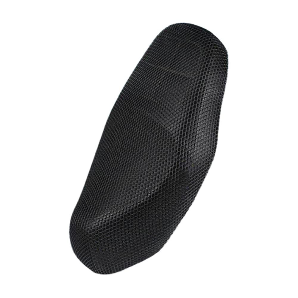 Atmungsaktiver Motorrad-Sitzbezug,Asudaro Motorrad Kissen Mesh Sitzbezug Sitzabdeckung Universal Anti-Slip 3D Motorrad Sitzbankbezug Sitzbank Sitzkissen Mesh Protector Pad für Roller, Moped,M von Asudaro