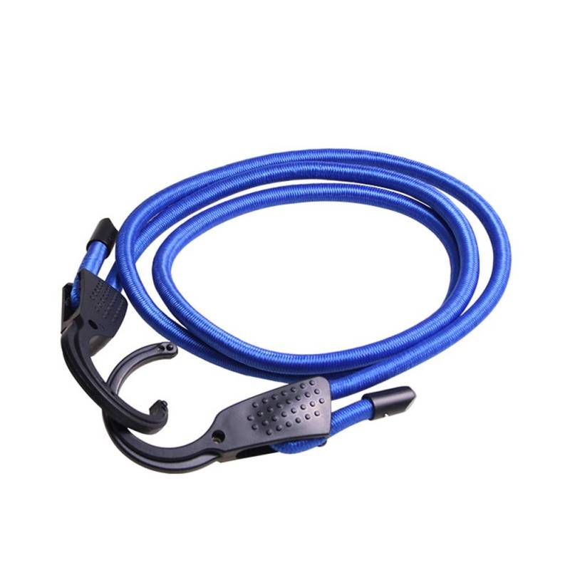 Auto Gepäckseil,Verstellbares Elastisches Lanyard Spanngurt Gepäckspanner für Auto Gepäck Seile Gummi Bungee Schnüre mit Haken für Auto Camper Camping Trunks 1.5M / 3M,Blau von Asudaro