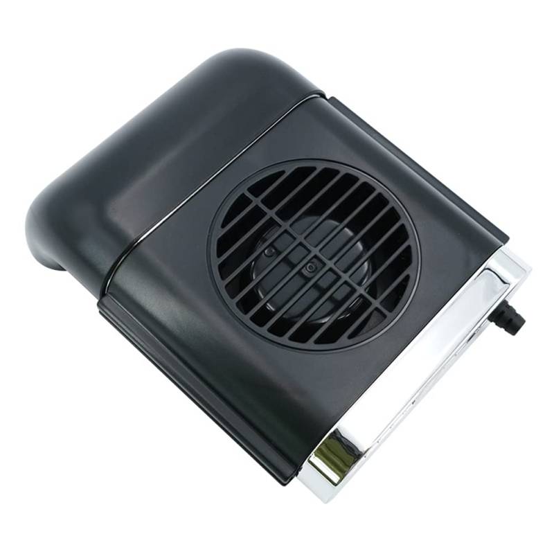 Auto Kfz Lüfter, Asudaro Auto Ventilator Mini USB Auto-Kühlluftventilator Gebläse 12V Auto-Fans Kühlluftventilator mit 3-Gang-Kühler Universal Ventilator Lüfter für Wohnmobil SUV Van Truck RV,Schwarz von Asudaro