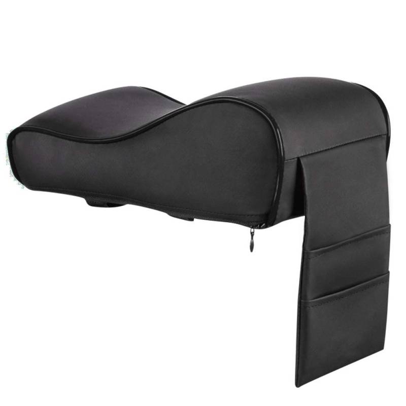 Auto Mittelkonsolenabdeckung, Soft Memory Foam Auto ArmlehnenpolsterGepolsterte Armauflage Universal PU Leder Auto Handlauf Box Pad Auto Armlehnen Mittelkonsolen Kissen Autohalter Armlehnenpolster von Asudaro