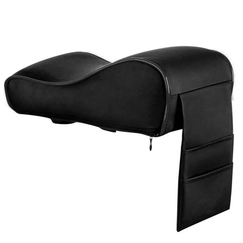 Auto Mittelkonsolenabdeckung, Soft Memory Foam Auto ArmlehnenpolsterGepolsterte Armauflage Universal PU Leder Auto Handlauf Box Pad Auto Armlehnen Mittelkonsolen Kissen Autohalter Armlehnenpolster von Asudaro