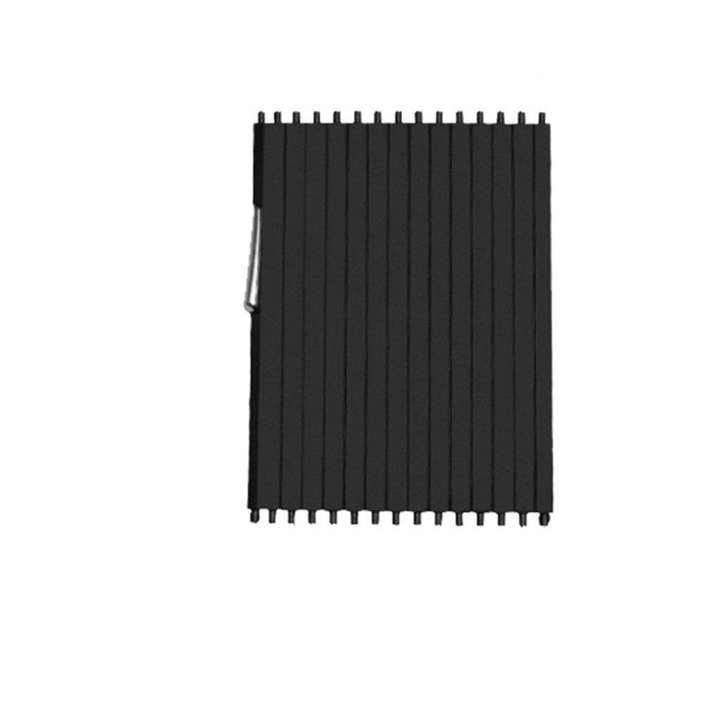 Auto Shutter Abdeckung, Asudaro Auto Innen Mittel Konsole Rollo Abdeckung Schwarz Mittelkonsole Schiebeläden Cup-Halter Shutter-Abdeckung für X5 X6 E70 E71 E72 2007-2014,Hinterer Abschnitt von Asudaro