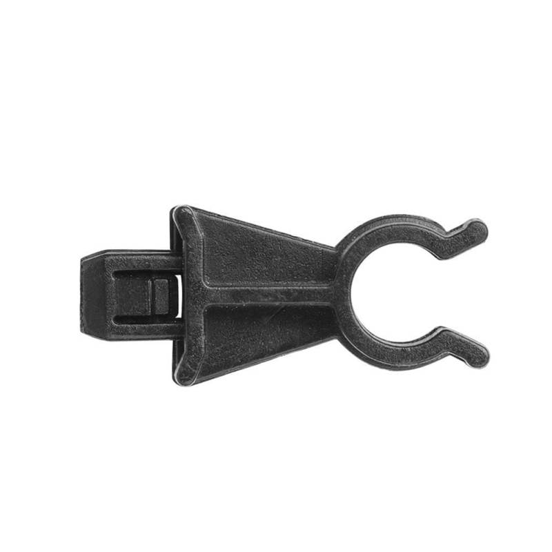 Motorhaube Haltestangen-Clips, Asudaro 10 Stück Motorhaubenhalterung Prod Rod Clip Halterung 8mm Stützstange Auto Kunststoffhalterung Schnappschnalle Kompatibel mitDualis J10NavaraD40Pathfinder R51 von Asudaro