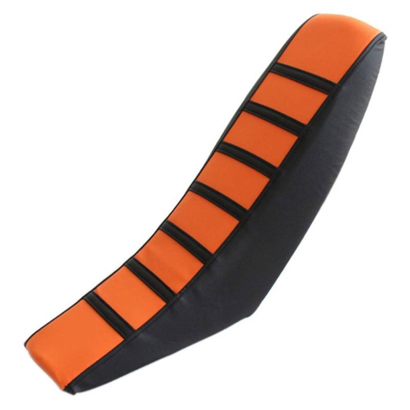 Motorrad Sitzbankbezug, Asudaro Rutschfeste Motorradkissenabdeckung Motorrad Sitzbezug Cushion Protector Soft Sitzbezug Kissenbezug Protector Country Motorcycles Kissenbezug 800x480mm,Orange von Asudaro