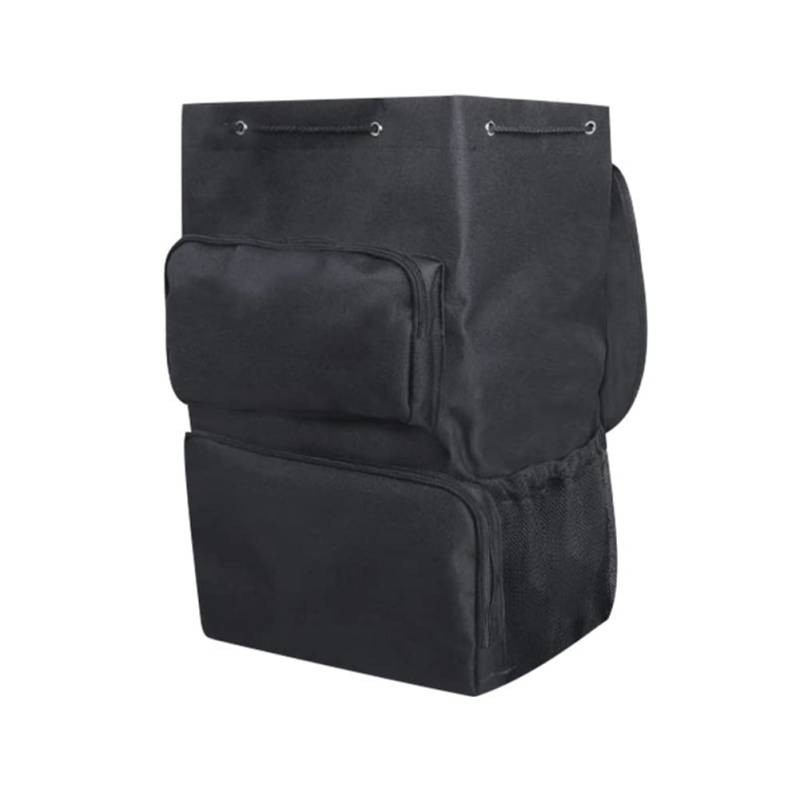 Reserverad-Müllsack,Asudaro Outdoor Cargo Reserverad Aufbewahrungstasche Fahrzeug Ersatzreifen Müllsack großem Fassungsvermögen Reifen Trash Tasche für TJ JK JL, 15,7x8,26x22,83 Zoll,Schwarz von Asudaro