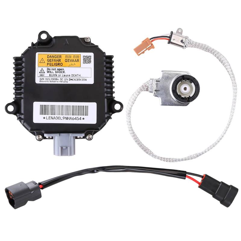 Scheinwerfer Ballast,Asudaro Xenon Ballast Zünder D2S Glühbirne Led Scheinwerfer Ballast Steuergerät Kompatibel mit WRX 2004-2013 D2s Xenon Ballast Hid Steuergerät Modul 84965sa010 Silber von Asudaro