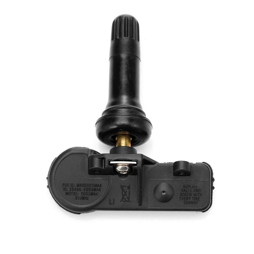 TPMS Sensor Autoreifendrucksensor, Reifendruckkontrollsystem-Sensor Reifendruckdetektor Reifendrucksensor kompatibel E-Serie F-Serie MK-Serie Transit DE8T-1A180-AA 9L3T-1A180-AF CM5T1A180AA,Schwarz von Asudaro