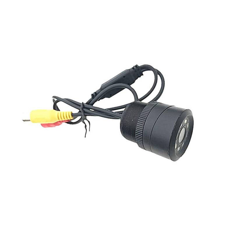 Universal Autokamera 28mm Auto Rückfahrkamera Ultra HD 8LED Nachtsicht Wasserdichte Rückfahrkamera Weitwinkelobjektiv Kamera Autokamera-Rekorder Auto Rückansicht Kamera Einparkhilfe,Schwarz von Asudaro