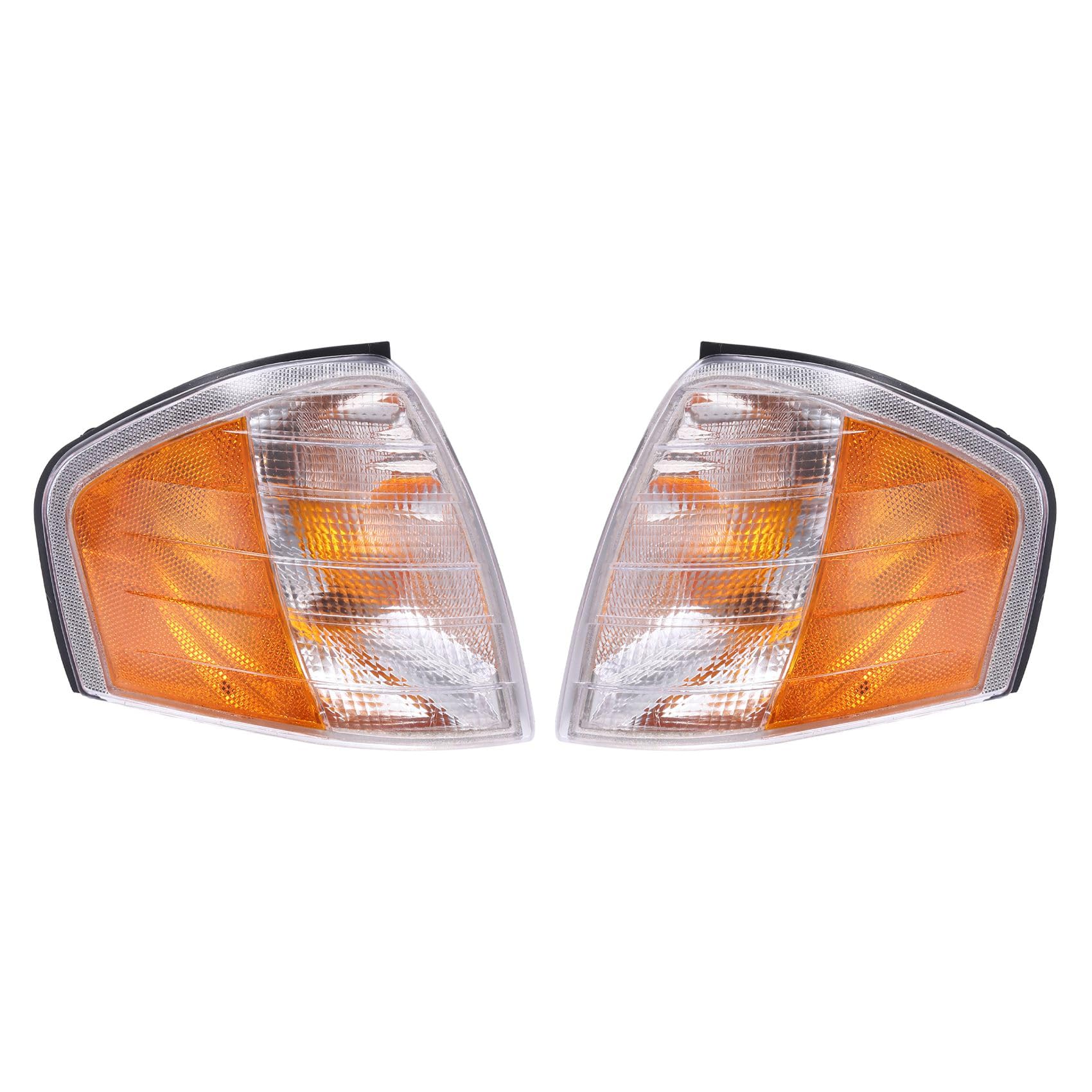 Asuinxurr 1 Paar Auto Front Ecke Licht Wenden Signal Blinker für C W202 C230 C280 1994-2000 2028261143 2028261243 von Asuinxurr