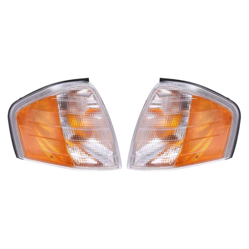 Asuinxurr 1 Paar Auto Front Ecke Licht Wenden Signal Blinker für C W202 C230 C280 1994-2000 2028261143 2028261243 von Asuinxurr