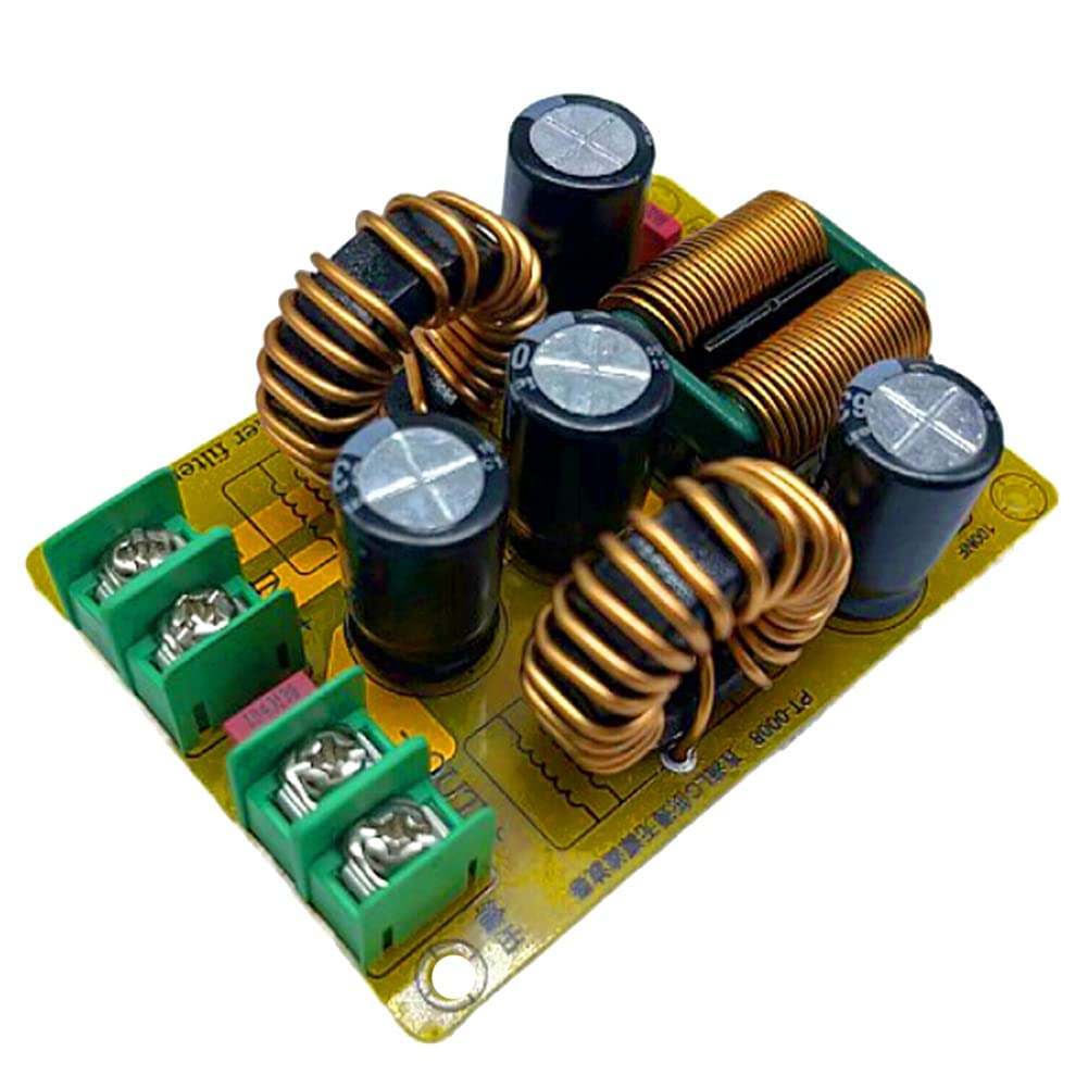 Asuinxurr 1 Stück DC LC Tiefpassfilter Beseitigen Elektromagnetische Störungen DC-Schaltleistung EMC 12V 24V Auto-Audio-Verstärker 20A von Asuinxurr