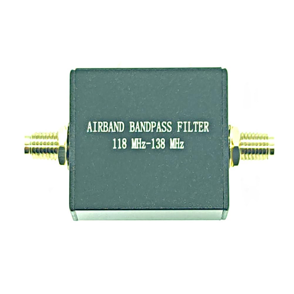 Asuinxurr 118 MHz-138 MHz Airband-Bandpassfilter BPF Nur für RX von Asuinxurr