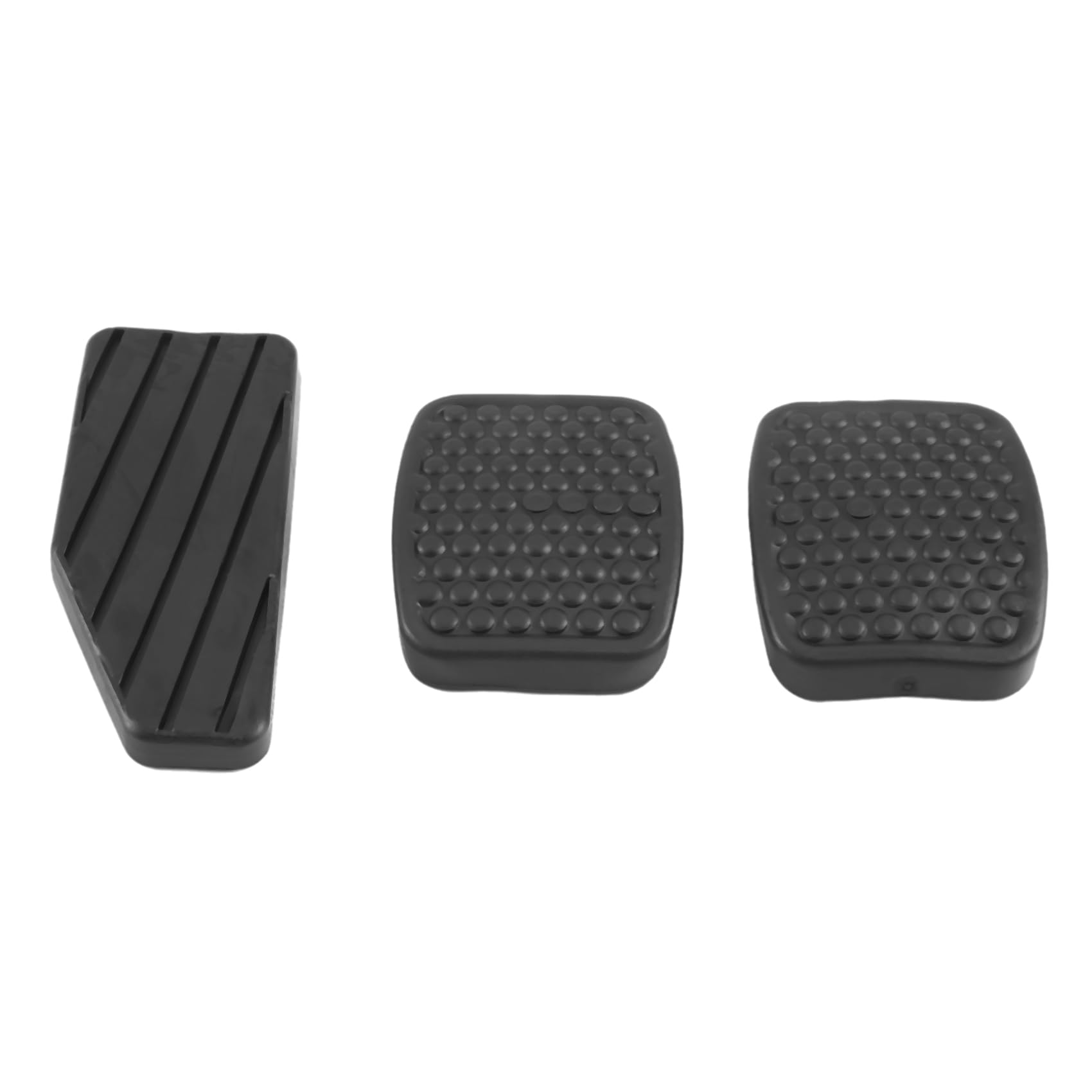 Asuinxurr 3 StüCke Auto Gas Pedal Kupplung Brems Pedal Gummi Pad Pedal Abdeckungs Satz für Swift 49451-60B00 von Asuinxurr