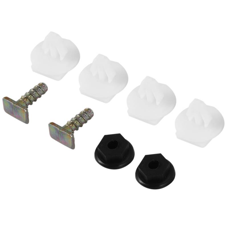 Asuinxurr 8pc VorderradkotflÜGel Zierclips Kunststoff Metall Schraubenmutter Set FÜR C von Asuinxurr