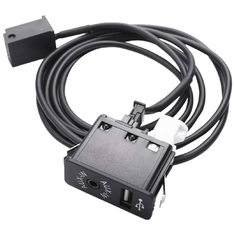 Asuinxurr Auto Aux USB Port 12 Pin Bluetooth Schnittstelle Schalter Panel Musik Adapter für für E39 E53 X5 Z4 E85 E86 X3 E83 von Asuinxurr