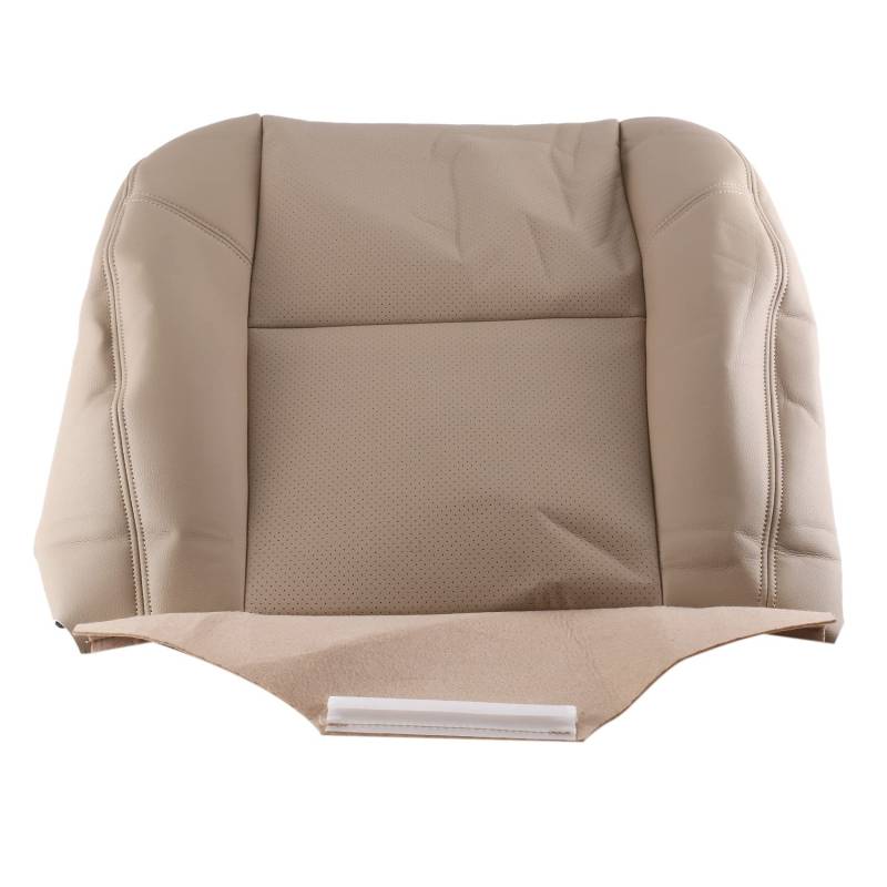 Asuinxurr Auto Vorder Fahrer Seite PU Leder Sitz Kissen Unterer Sitzbezug für Escalade 2007-2014 Beige von Asuinxurr