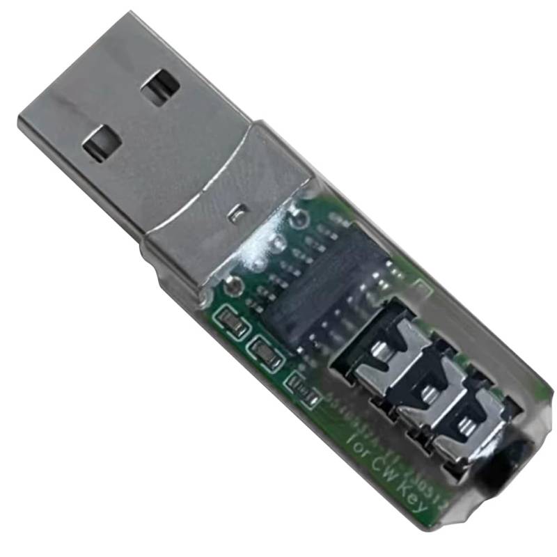 Asuinxurr Für VBand Morse USB-Schlüsseltrainer Vband Handy Computer Anschluss Codetrainer Telegraphentrainer Schlüsselanschluss von Asuinxurr