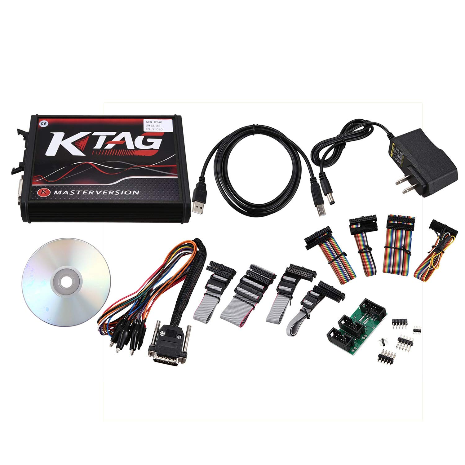 Asuinxurr KTAG V7.020 V2.23 Chip-Tuning-Tool Programmier-Tool-Kit Master-Version mit Unbegrenztem Token von Asuinxurr